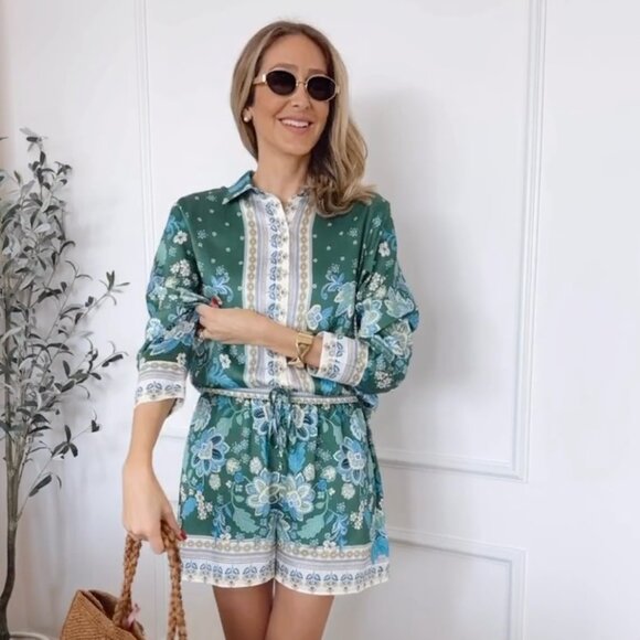 Maeve Long-Sleeve Scarf Blouse - Picture 3 of 4